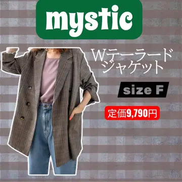 미스틱 mystic 더블 테일러 자켓 정가 9,790엔