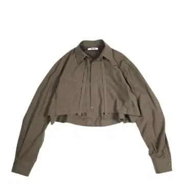 NTN CROPPED PULLOVER SHIRT 크롭 셔츠