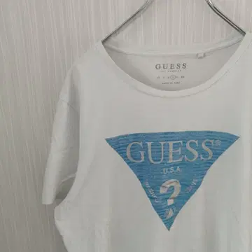 GUESS 게스 티셔츠 반팔 로고 남성용