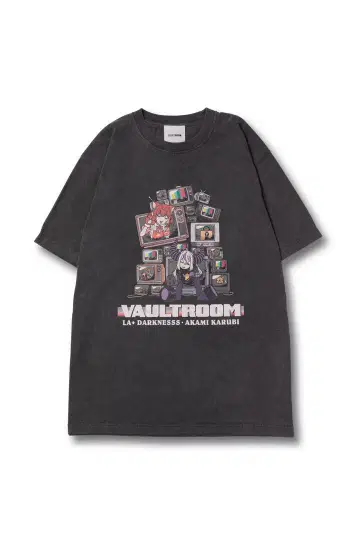 vaultroom VR x LAPKARU TEE / CHARCOAL