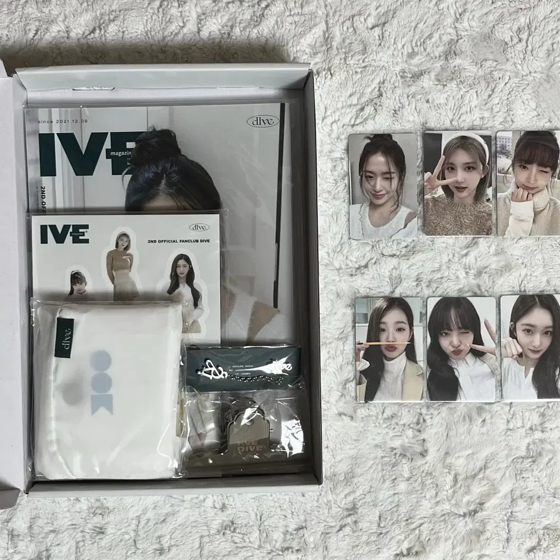 IVE 1ST 2ST OFFICIAL FANCLUB dive セット