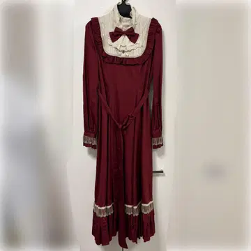 새상품 Victorian maiden 클래시컬 인형 롱 드레스 보르도