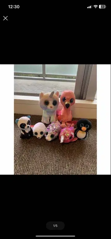 최종 가격 인하! 티니 타이니 봉제 인형 세트