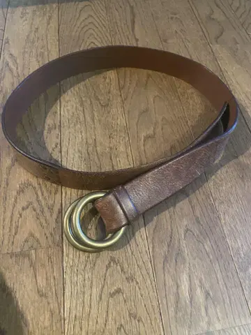 Ralph Lauren 브라운 가죽 벨트