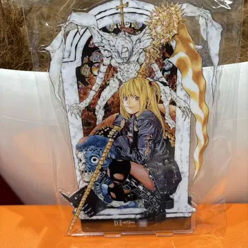 DEATH NOTE 럭키 캔뱃지 당첨 상품 미사미사 BIG 아크릴 스탠드
