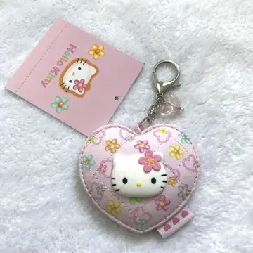 산리오 퀼트 거울 키티