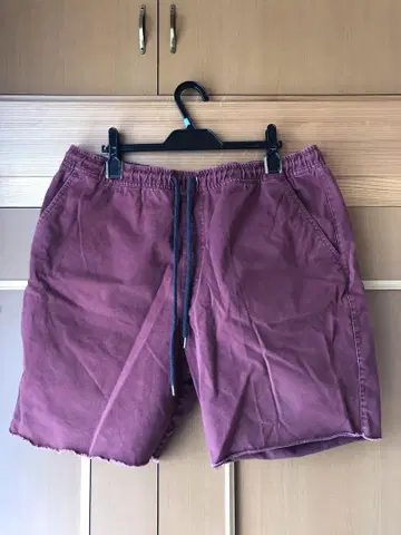 Brixton Madrid Short XL 버건디