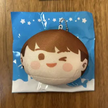 스시로 BTS 인더솜 콜라보 한정판 비즈 오테다마 봉제 인형 진 JIN