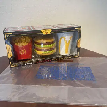 [미사용 새상품] 맥도날드 에반게리온 피규어 세트
