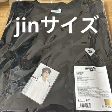 #RUNSEOKJIN_EP_TOUR 블랙 티셔츠 jin 사이즈
