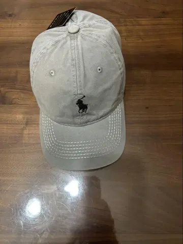 POLO 베이지 캡