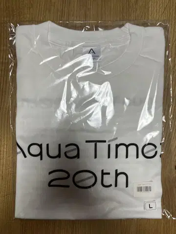 Aqua Timez 20th 티셔츠 L 사이즈