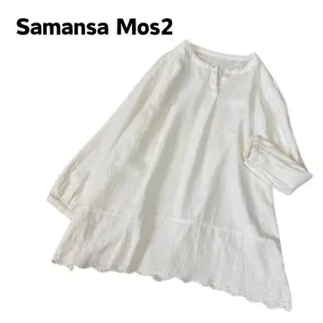 사만사 모스모스 Samansa Mos2 린넨 긴팔 튜닉