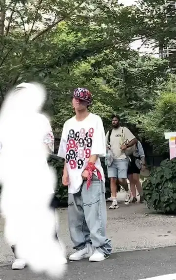 지노 그린 글로우 글로벌 캡 티셔츠 세트 bboy