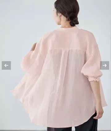 IENA 라미 밴드 카라 셔츠 택 포함 새상품