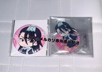 BLEACH 쿠치키 뱌쿠야 SD 캐릭터 캔뱃지 아크릴 스탠드