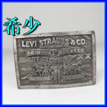 리바이스 버클 벨트 1976년 Levi Strauss 아 eqTb