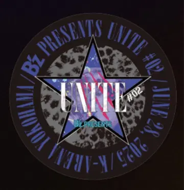 로고 스티커 UNITE2 MWAM B'z 6/28 공연장 한정판