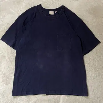 Goodwear 굿웨어 포켓 티 XL 네이비 빅 실루엣