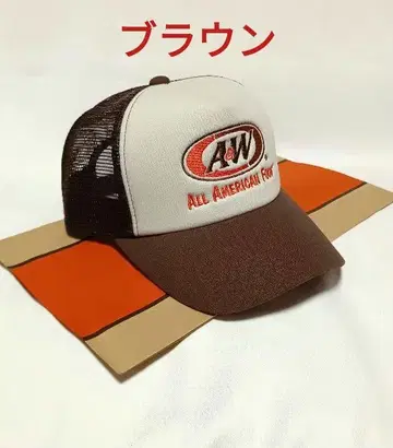A&W 야구 모자 트래커 캡 메쉬 캡
