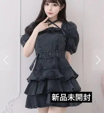 pium 피움 티어드 프릴 미니 원피스