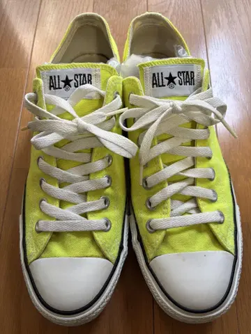 CONVERSE 컨버스 올스타 네온 컬러 라임 형광 옐로우 컬러