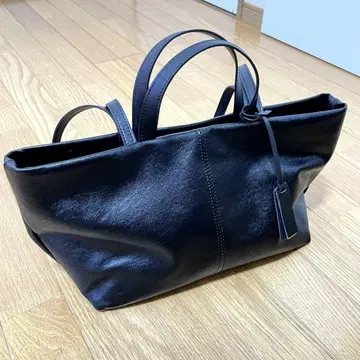 NiiNa 동형 소가죽 백 시크 원핸들 토트백