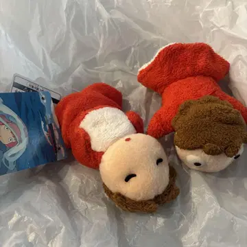 벼랑 위의 포뇨 봉제 인형 마스코트 지브리