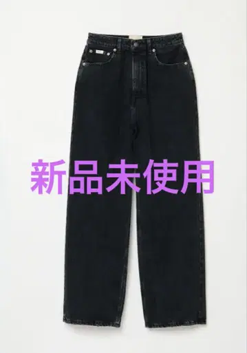 SHISHIKUI Daco 블랙 스트레이트 데님 40