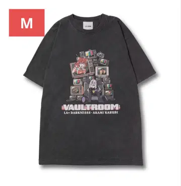 볼트룸 라프카루 티셔츠 M 챠콜