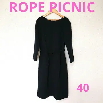 ROPE PICNIC 네이비 원피스 40