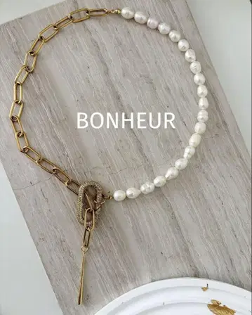 BONHEUR 보누르 담수 펄 목걸이