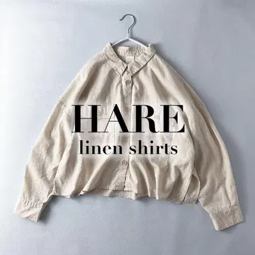 하레 린넨 코튼 빅 실루엣 셔츠 자켓 긴팔 넉넉한 Q