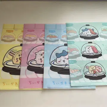 치이카와 (먼작귀) 쿠라스시 클리어 파일 4종 컴플리트 세트