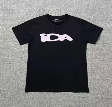 ida sply 로고 반팔 티셔츠 블랙 사이즈 M-