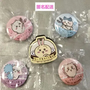 치이카와 쿠라스시 마그넷 시트 토끼 아노코 캔뱃지 4종 세트