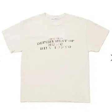 RILY 이마이치 류지 Stencil Logo SS Tee M