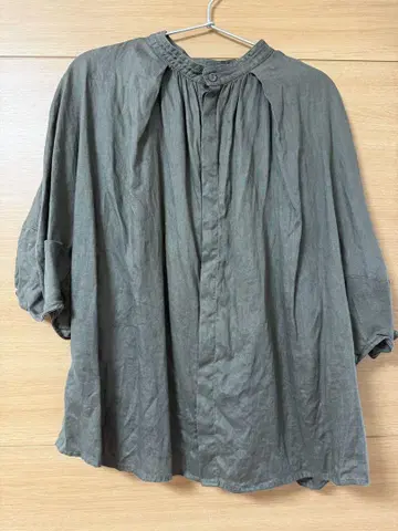 BC STOCK 프렌치 린넨 2way 블라우스