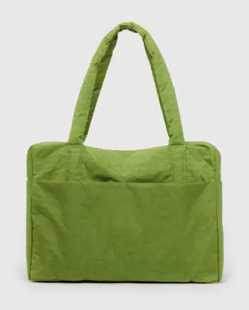 BAGGU 바구 CLOUD CARRY-ON 그린 주스
