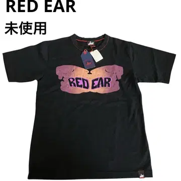 미사용 RED EAR 티셔츠 M 사이즈 레드이어 블랙
