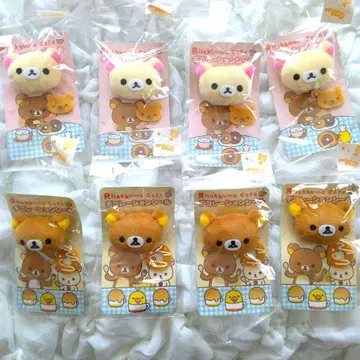 리락쿠마 코리락쿠마 봉제 인형 데코레이션 씰 마스코트 카페