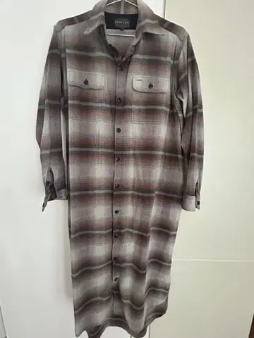 PENDLETON 펜들턴 체크 셔츠 원피스