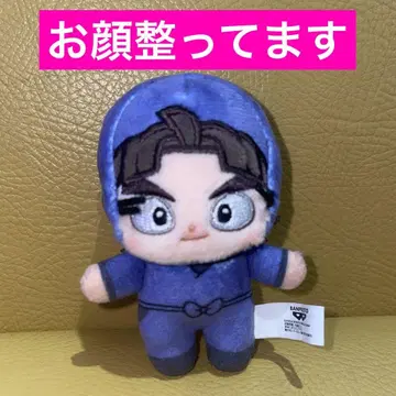 극장판 닌자 타마 란타로 호와누이 봉제 인형 마스코트 타케야 하치자에몬