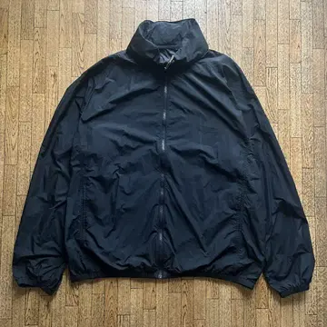MUJI 발수 나일론 포켓블 윈드브레이커 자켓 2XL 블랙