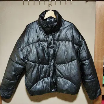 자라 블랙 다운 자켓 M
