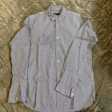 TSUMORI CHISATO 스트라이프 패턴 와이셔츠