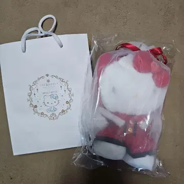 엑시브 한정판 헬로키티 봉제 인형 빨간색