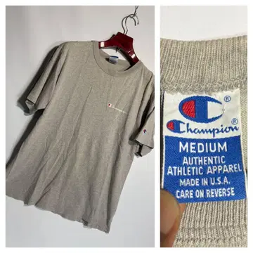 90's 빈티지 챔피언 챔피언 USA제 로고 티셔츠