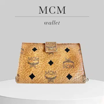 정품 중고 MCM 2단 지갑