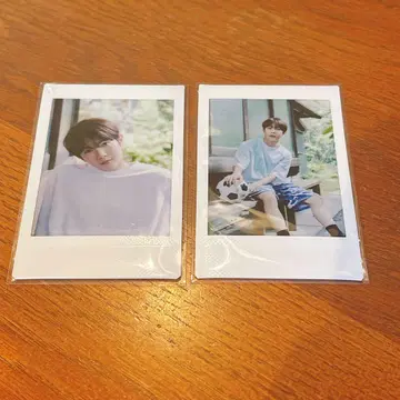 NCT WISH 사진전 랜덤 인스턴트 포토 카드 료 2장 세트